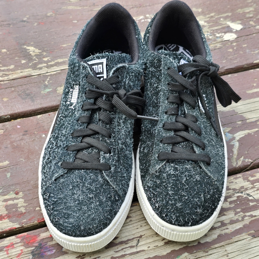 New puma Suede Elemental Hairy Training Women Sneakers Sz 8